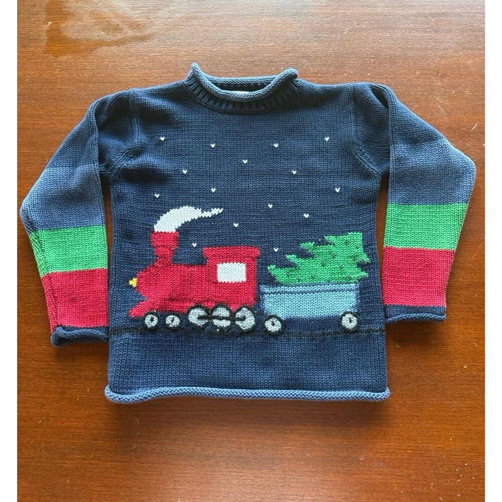 TUMBLEWEED CHRISTMAS TRAIN KIDS SWEATER